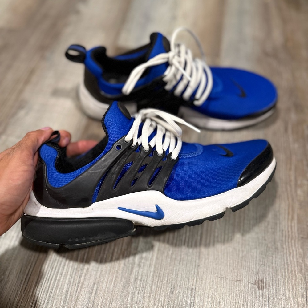Nike Blue and Black Presto Sneakers